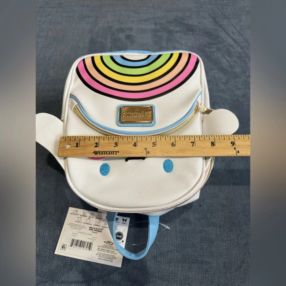 Hello Kitty and Friends Girls Cinnamonroll Women’s 10.5” Mini Backpack Rainbow